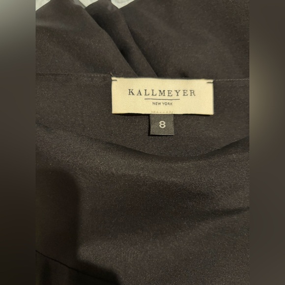 Kallmeyer Alyse Gusset Skirt in Black Silk Chiffon - Picture 5 of 9